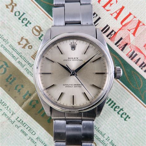 Vintage 1963 Rolex Oyster Perpetual Ref. 1002 w/ Original 